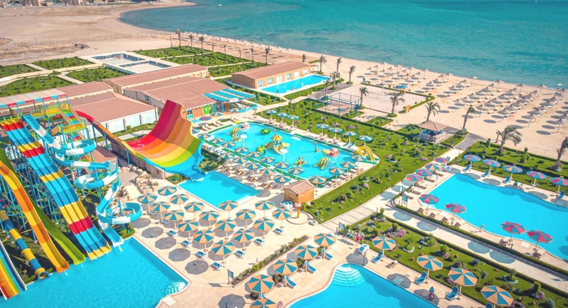 Hawaii Paradise Aqua Park Resort - Families And Couples Only Hurghada Exterior photo