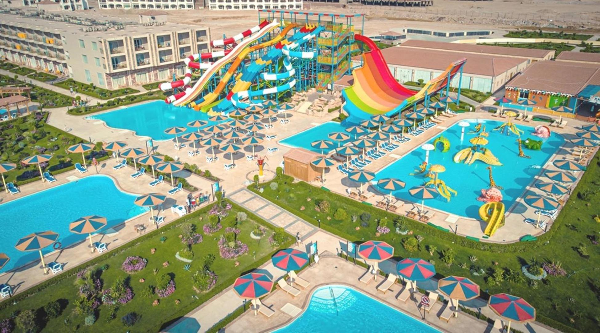 Hawaii Paradise Aqua Park Resort - Families And Couples Only Hurghada Exterior photo