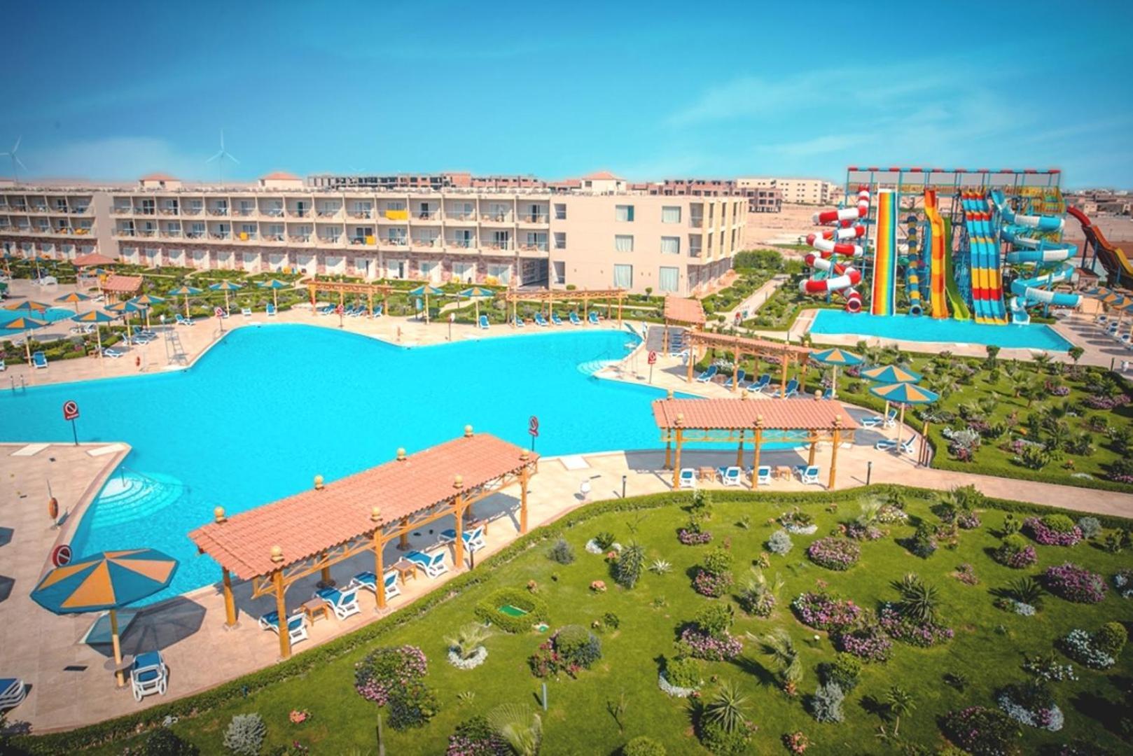 Hawaii Paradise Aqua Park Resort - Families And Couples Only Hurghada Exterior photo