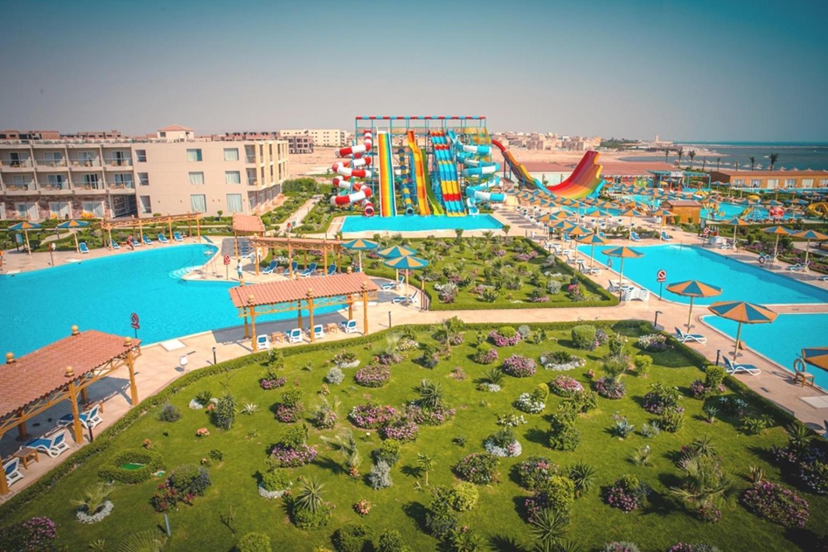 Hawaii Paradise Aqua Park Resort - Families And Couples Only Hurghada Exterior photo
