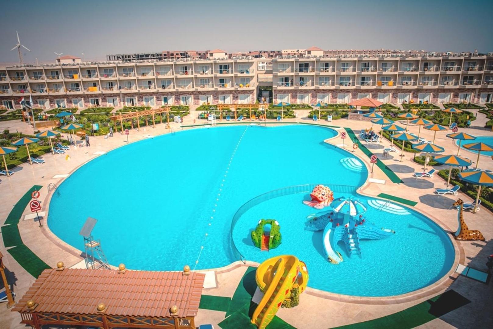 Hawaii Paradise Aqua Park Resort - Families And Couples Only Hurghada Exterior photo