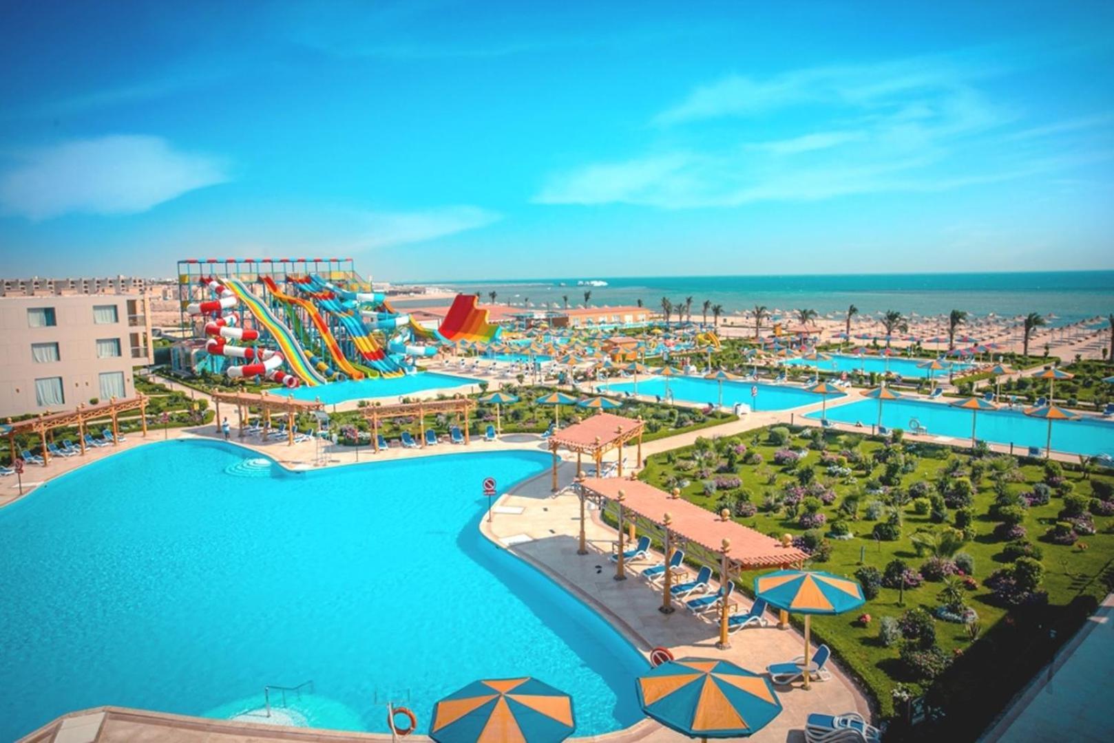 Hawaii Paradise Aqua Park Resort - Families And Couples Only Hurghada Exterior photo